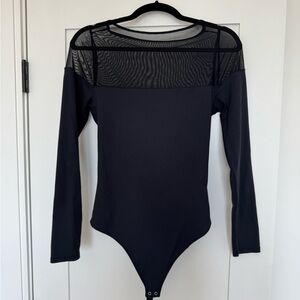 Black Fitted Bodysuit